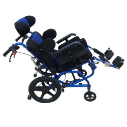 Αναπηρικό Αμαξίδιο Αλουμινίου Tετραπληγίας AZURA I κάθισμα 38cm Mobiakcare 0811983