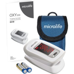 Παλμικό Οξύμετρο Δακτύλου Λευκό Microlife Oxy 200