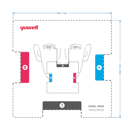 Ρινική Μάσκα Cpap YN-02 YUWELL Mobiakcare 0803358