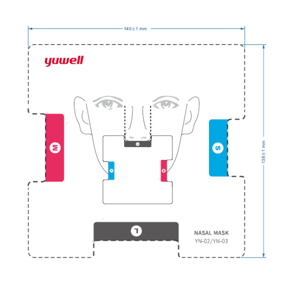 Ρινικές YN-02 YUWELL Mobiakcare 0803358