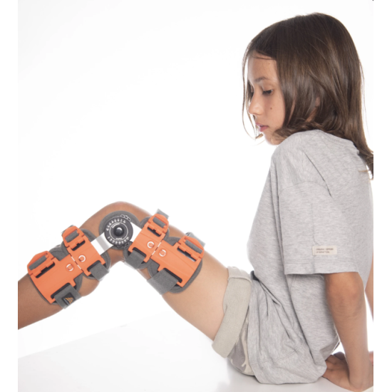 Functional Junior – Νάρθηκας μηροκνημικός με γωνιόμετρο τηλεσκοπικός λειτουργικός παιδικός MB.9070