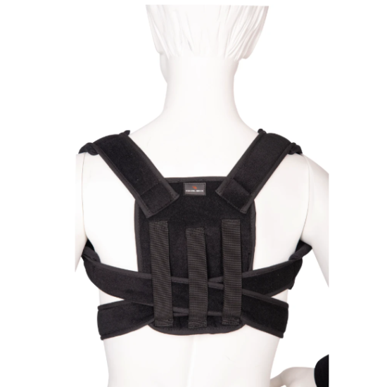 Ζακέτα κυφώσεως Posture Black MB.5200