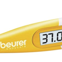 Ψηφιακό Θερμόμετρο Μασχάλης Κατάλληλο για Μωρά Κίτρινο με Μαϊμουδάκι Beurer BY 11 