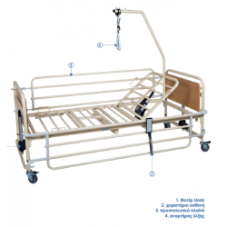 Νοσοκομειακό Ηλεκτρικό Κρεβάτι Orthokinisi Prato 3 