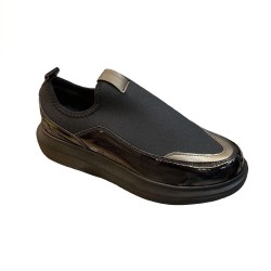 Γυναικείο ανατομικό παπούτσι Μαύρο STEPS MED 843