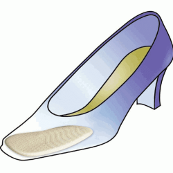 Μαξιλάρι Μεταταρσίου Με Gel Miniplangelitas Υφασμάτινο Μπεζ HF 6061