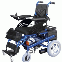 Πτυσσόμενο Ηλεκτροκίνητο Αναπηρικό Αμαξίδιο - Ορθοστάτης CRONUS Mobiakcare 0806139